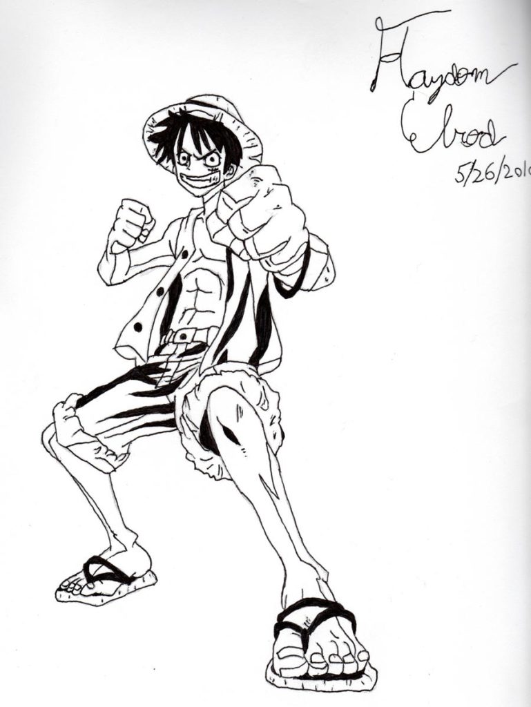 figurine one piece luffy et shanks