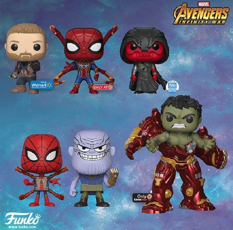 funko pop marvel mystery minis